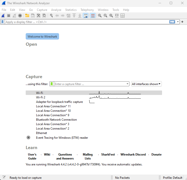How to get a pcap | 1OF1 Servers Docs