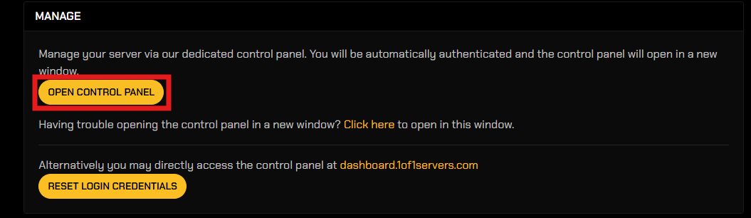 Deploy your Operating System | 1OF1 Servers Docs